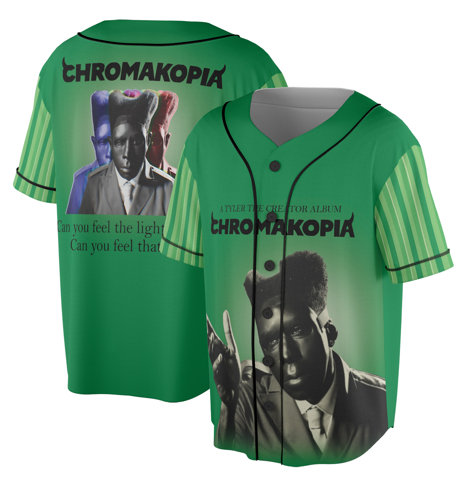 Tyler the Creator Hip-Hop Baseball Jersey, Stylish Unique Music Jersey