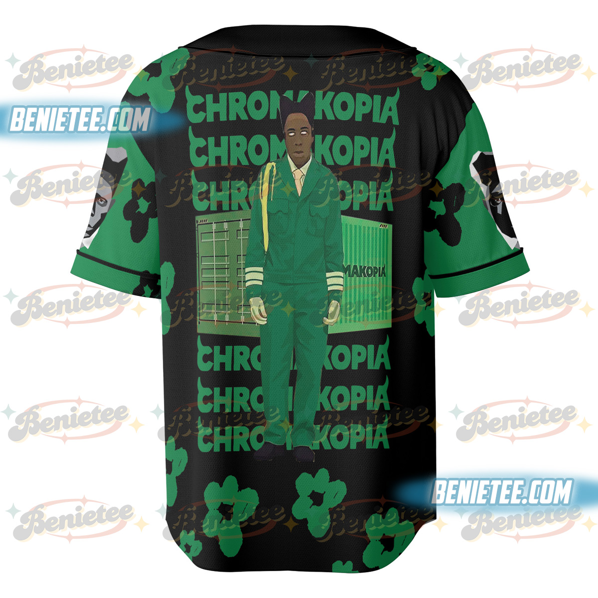 Vintage Tyler the Creator Baseball Jersey, Tyler the Creator Rapper Jersey - Image 4