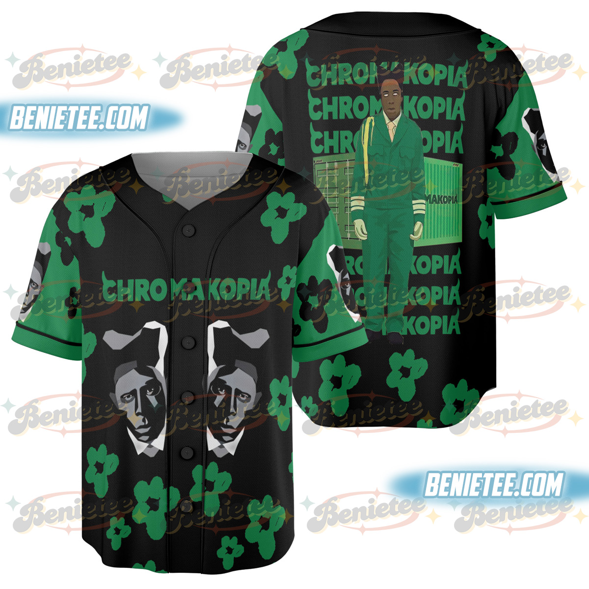 Vintage Tyler the Creator Baseball Jersey, Tyler the Creator Rapper Jersey - Image 5