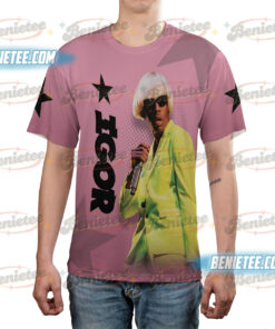 Alternative view of Tyler The Creator Funny Tshirt 3D