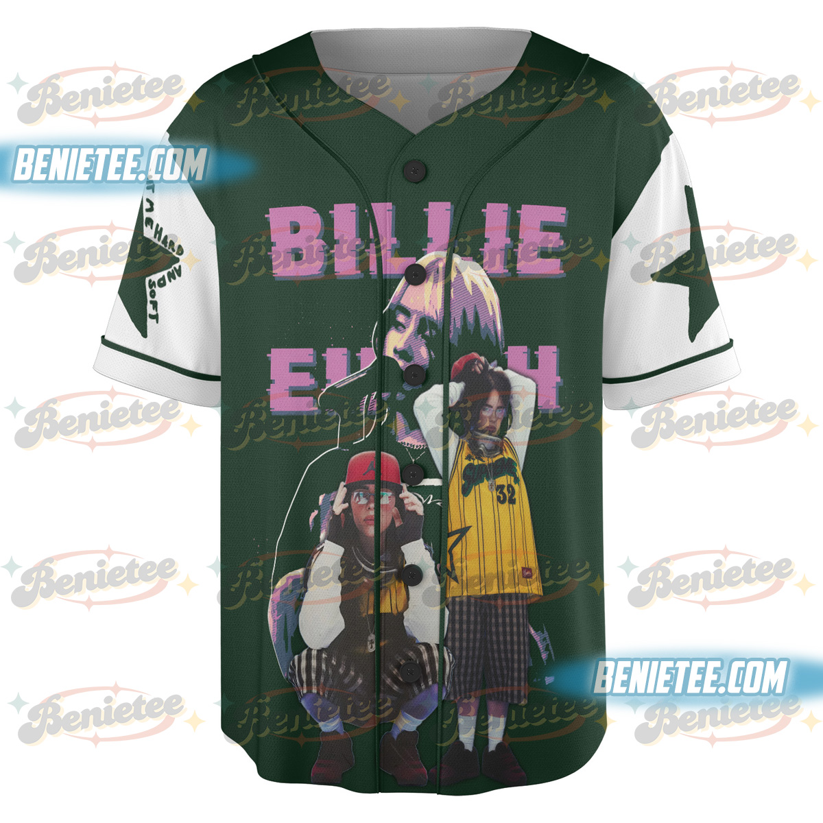 Billie Eilish Perfume Inspired Baseball Jersey - Image 2
