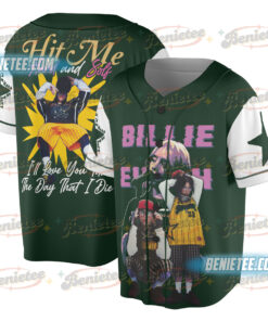 Billie Eilish Perfume Inspired Baseball Jersey