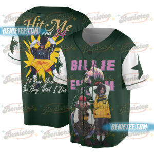 Billie Eilish Perfume Inspired Baseball Jersey