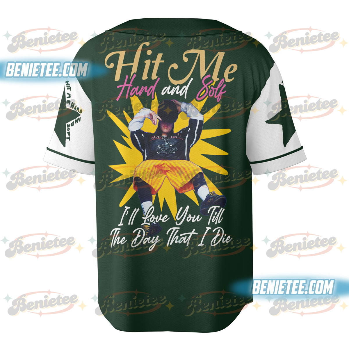 Billie Eilish Perfume Inspired Baseball Jersey - Image 5