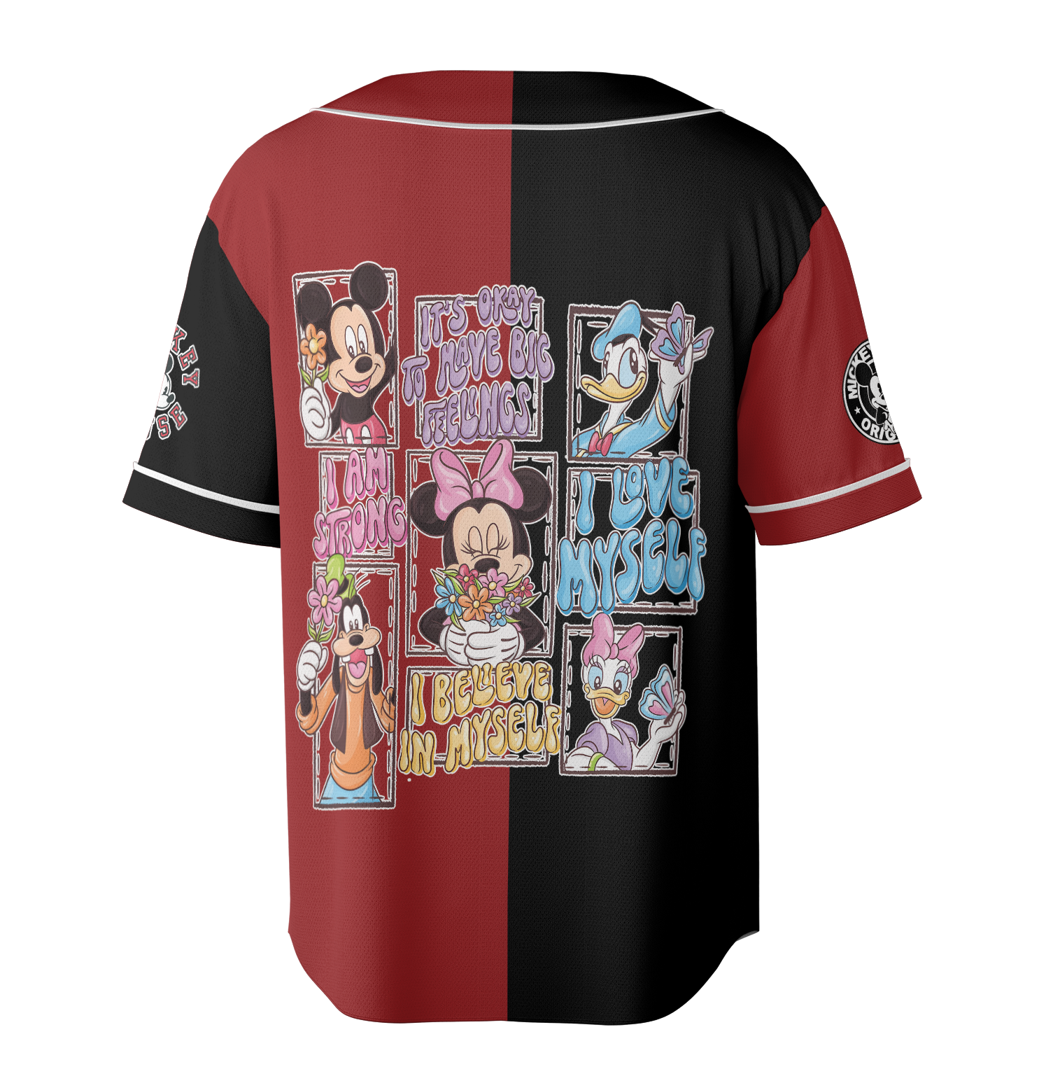 Personalized Mickey Baseball Jersey, Mickey Mouse Baseball Shirt, Mickey Disney Shirt, Magic Kingdom, Disneyworld Shirt, Disneyland - Image 3