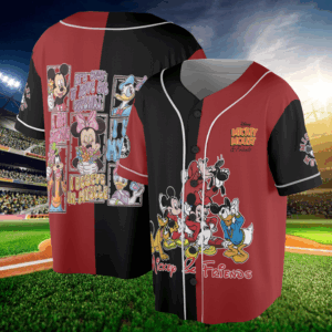 Personalized Mickey Baseball Jersey, Mickey Mouse Baseball Shirt, Mickey Disney Shirt, Magic Kingdom, Disneyworld Shirt, Disneyland