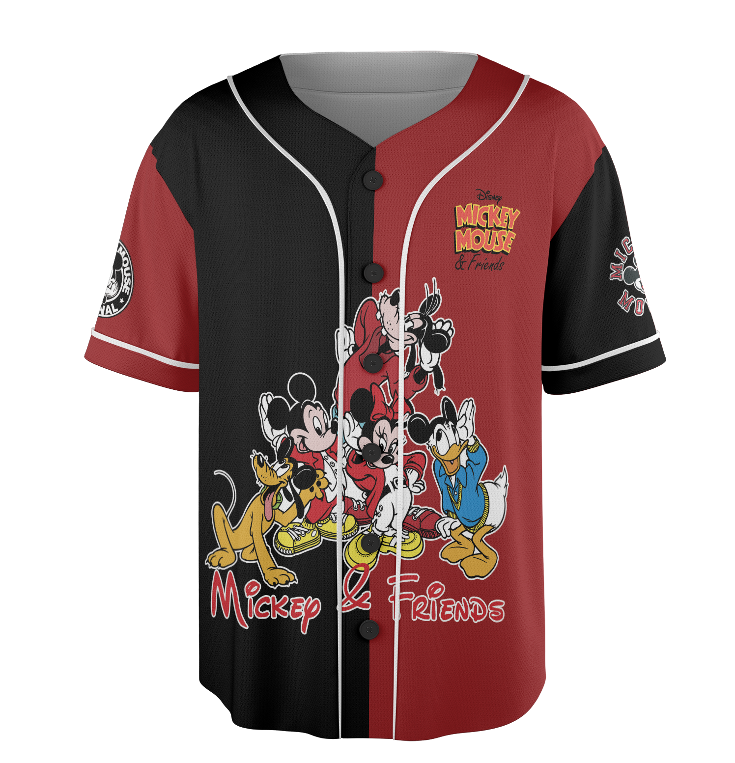 Personalized Mickey Baseball Jersey, Mickey Mouse Baseball Shirt, Mickey Disney Shirt, Magic Kingdom, Disneyworld Shirt, Disneyland - Image 4