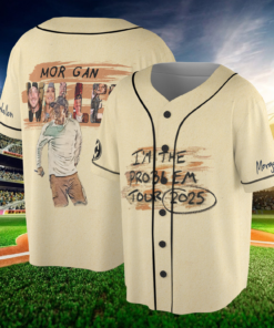 Morgan Western Jersey, Morgan I am The Problem Tour 2025 Jersey, Cowboy Western Music Concert Jersey, Morgan Wallen I'm The Problem Tour 2025 Jersey,