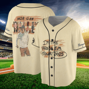 Morgan Western Jersey, Morgan I am The Problem Tour 2025 Jersey, Cowboy Western Music Concert Jersey, Morgan Wallen I'm The Problem Tour 2025 Jersey,