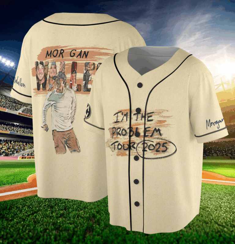 Morgan Western Jersey, Morgan I am The Problem Tour 2025 Jersey, Cowboy Western Music Concert Jersey, Morgan Wallen I'm The Problem Tour 2025 Jersey,
