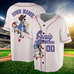 Retro inspired Sonic Japanese Jersey, Sonic Adventure 2 Jersey, Unisex Sonic the Hedgehog Jersey, Unique Japanese streetwear