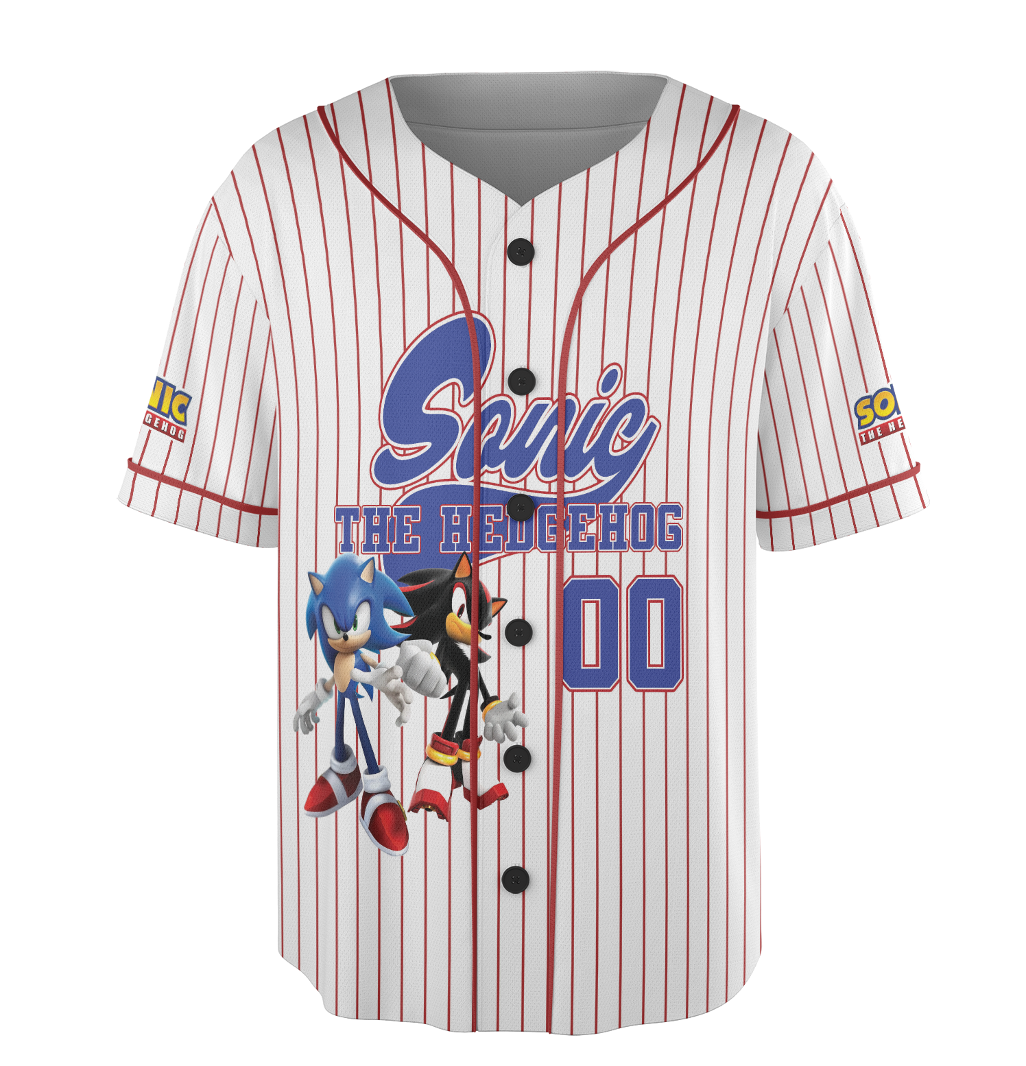 Retro inspired Sonic Japanese Jersey, Sonic Adventure 2 Jersey, Unisex Sonic the Hedgehog Jersey, Unique Japanese streetwear - Image 3