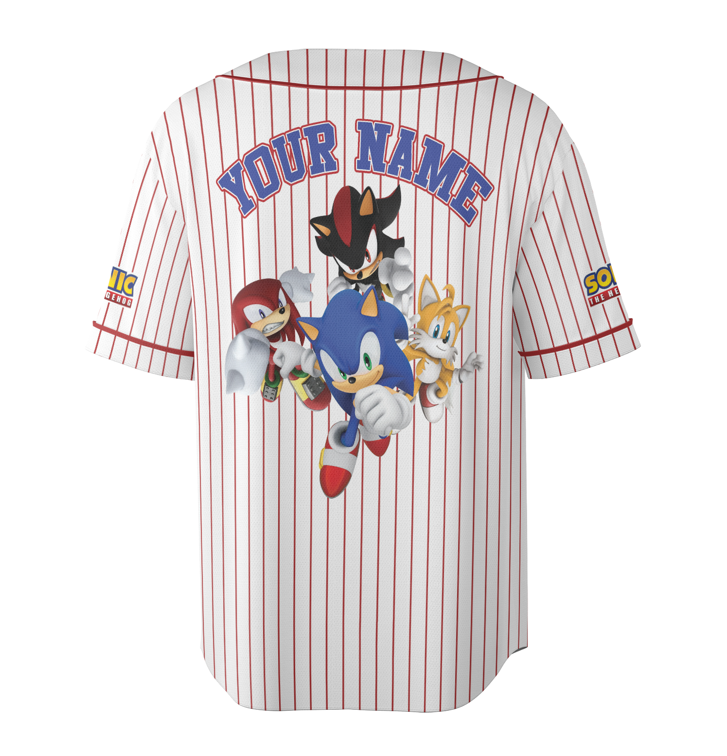 Retro inspired Sonic Japanese Jersey, Sonic Adventure 2 Jersey, Unisex Sonic the Hedgehog Jersey, Unique Japanese streetwear - Image 5