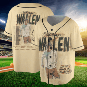 Morgan I'm The Problem Tour 2025 Jersey, Wallen Concert 2025, Mor-gan Wallen Fan Jersey, Mor-gan Wallen Merch, Country Music
