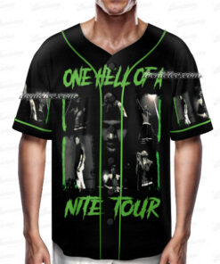 Alternative view of Chris Brown Hip Hop Washed Baseball Jersey