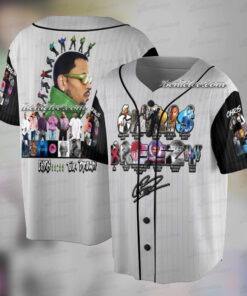 Chris Brown XX Tour Baseball Jersey, Chris Brown Breezy