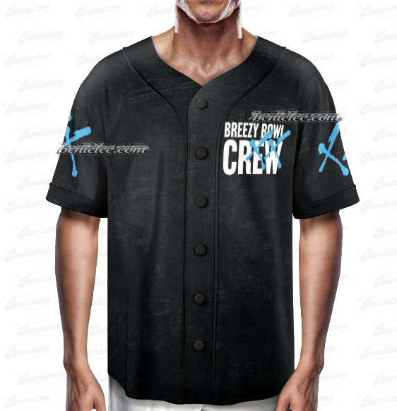 Chris Brown Vintage Middle Finger Vintage Baseball Jersey - Image 3