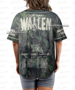 Alternative view of Morgan Wallen I'm The Problem Tour Miami Jersey