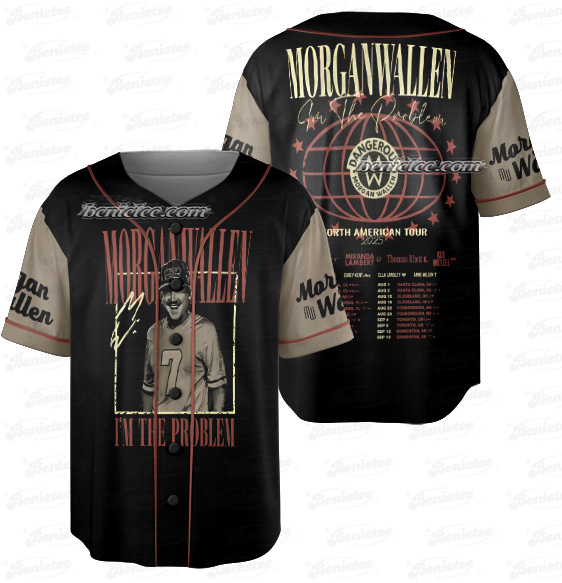 Morgan Wallen Vintage Bootleg Baseball Jersey - Image 2