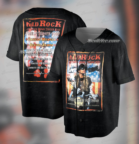 *Flawed* 2009 KID ROCK TOUR TROOPS Jersey