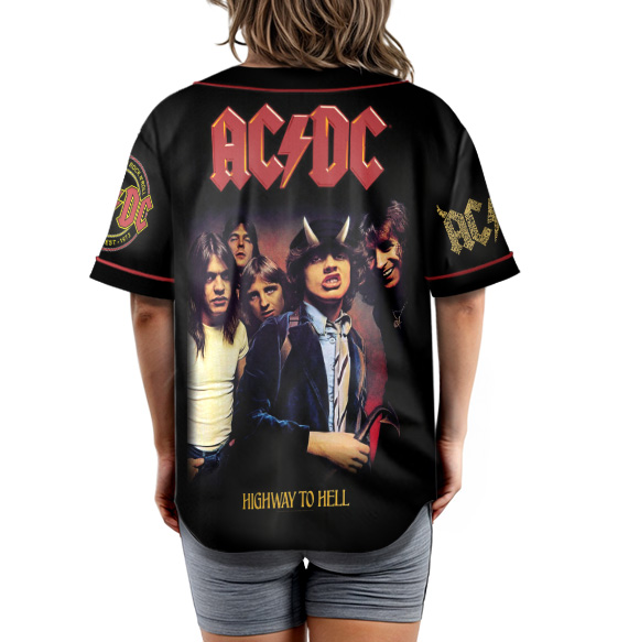 ACDC PWR UP 2025 Tour Jersey, Classic Rock Band Outfit - Image 3