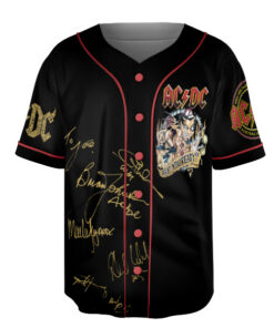 Alternative view of ACDC PWR UP 2025 Tour Jersey, Classic Rock Band Outfit