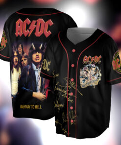ACDC PWR UP 2025 Tour Jersey, Classic Rock Band Outfit