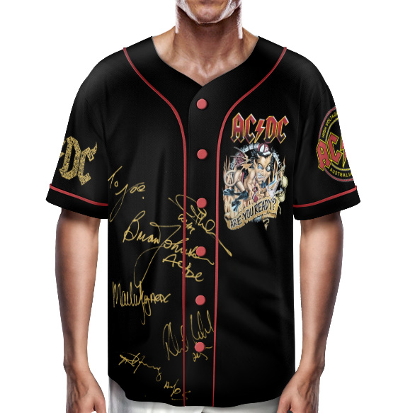 ACDC PWR UP 2025 Tour Jersey, Classic Rock Band Outfit - Image 6