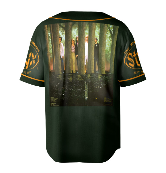 Styx The Grand Illusion Black Adult Jersey, Music Band Shirt - Image 3