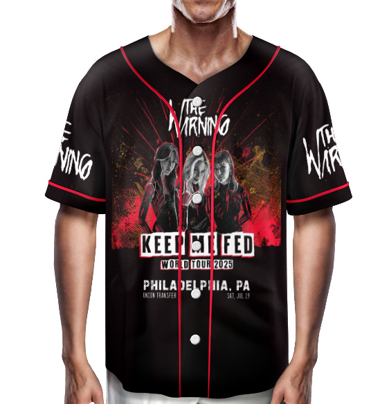 The warning Keep Me Fed World Tour Jersey, The warning Tour 2025 Jersey - Image 5