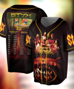 2025 Styx Band The Grand Illusion Tour Jersey, Styx 2025 Concert Shirt