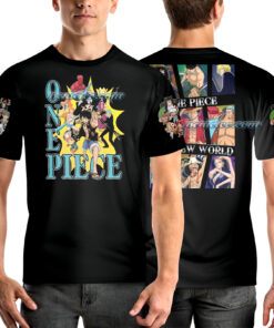 Alternative view of One Piece Anime 3D T-Shirt, Monkey D. Luffy T-Shirt