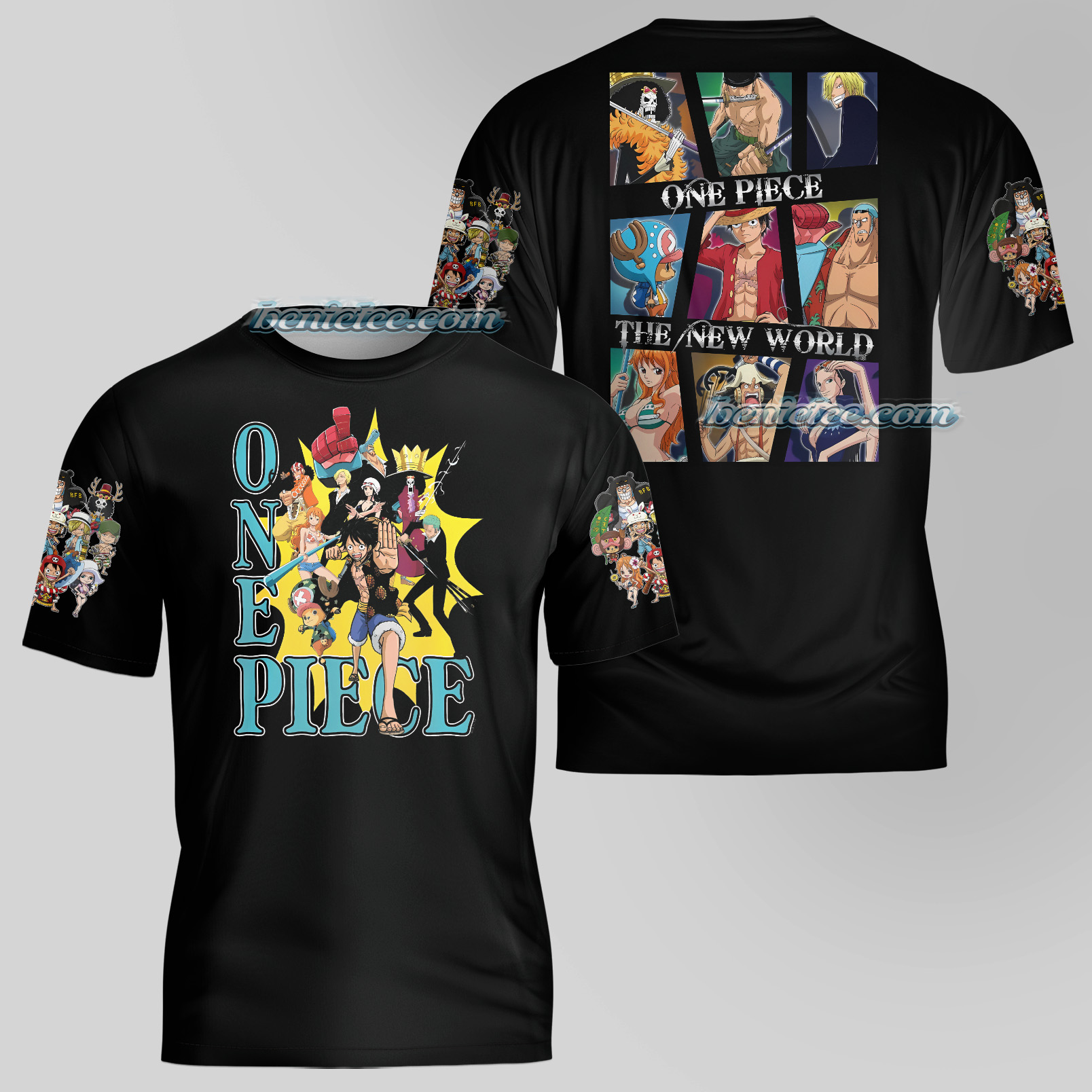 One Piece Anime 3D T-Shirt, Monkey D. Luffy T-Shirt - Image 4