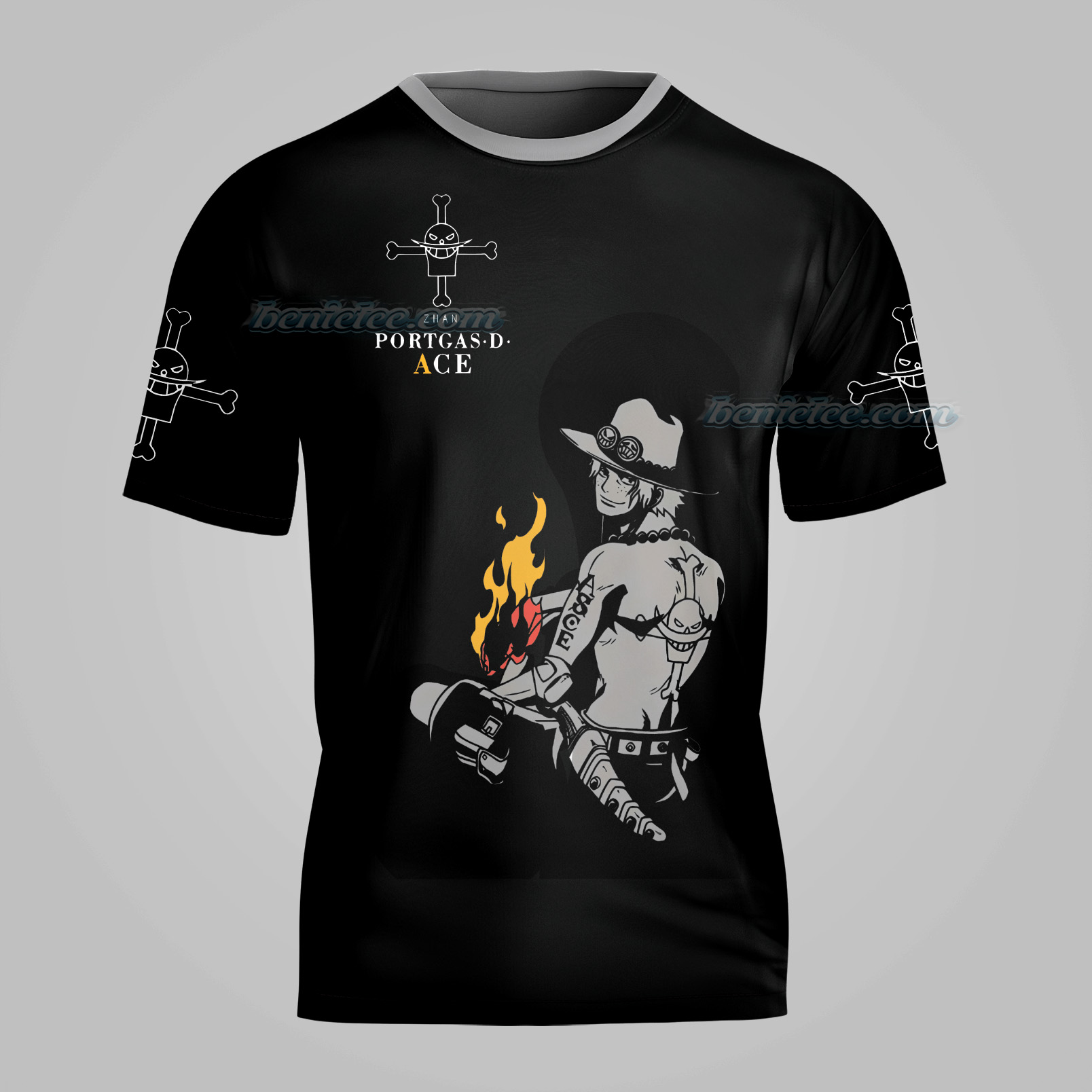 One Piece Luffy 3D T-Shirt – "I'm Gonna Be the Pirate King" Anime Graphic Tee – Straw Hat Crew Shirt - Image 5