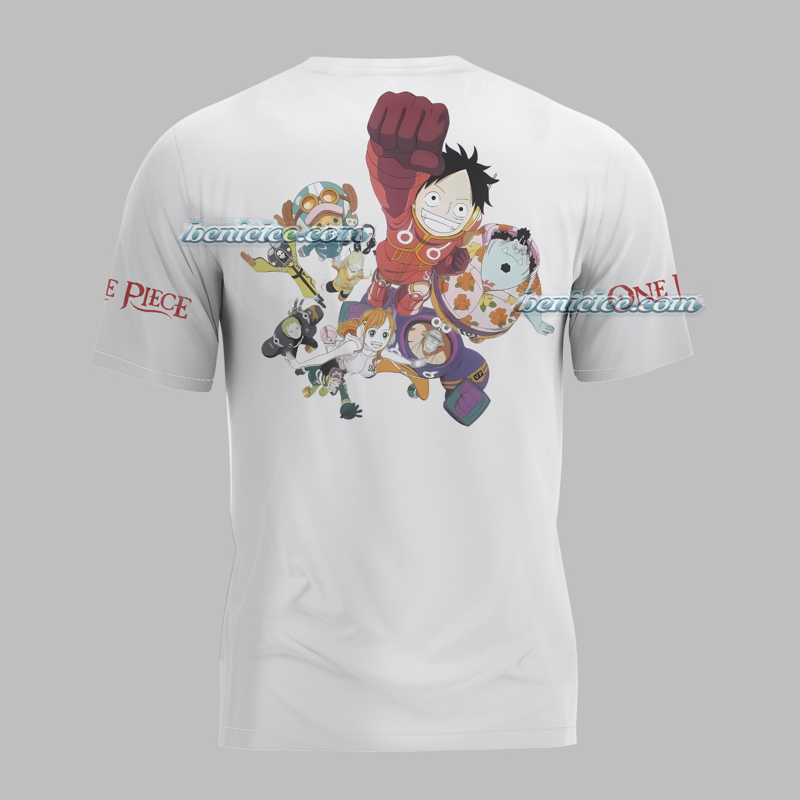 One Piece Monkey D. Luffy Gear 5 Framed 3D T-Shirt - Image 5
