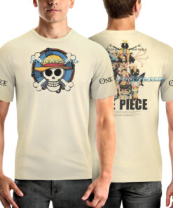 Alternative view of One Piece Straw Hat Anime 3D T-Shirt