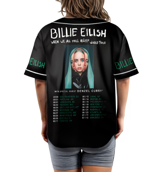 Billie Eilish Hit Me Hard And Soft The Tour Jersey - Image 6