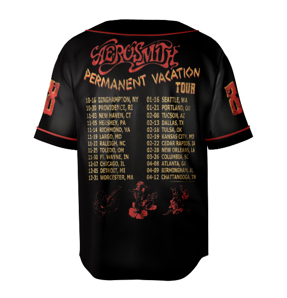 Aerosmith Permanent Vacation Tour Jesey - Image 4