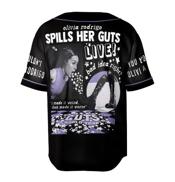 Olivia Rodrigo Jersey, Cute Olivia Rodrigo Shirt - Image 4