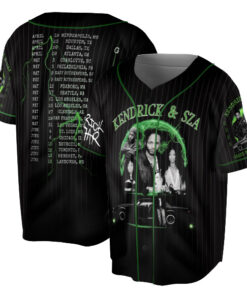 Alternative view of Vintage Kendrick Lamar With SZA Jersey, Kendrick Lamar Tour Shirt, SZA Tour Shirt