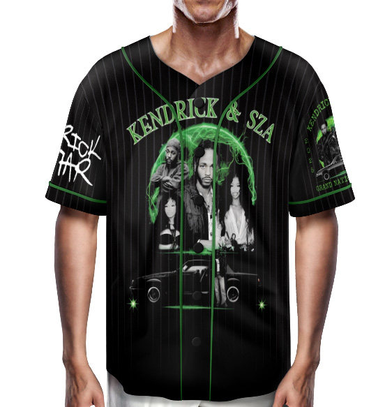 Vintage Kendrick Lamar With SZA Jersey, Kendrick Lamar Tour Shirt, SZA Tour Shirt - Image 3
