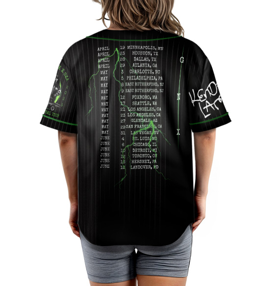 Vintage Kendrick Lamar With SZA Jersey, Kendrick Lamar Tour Shirt, SZA Tour Shirt - Image 4