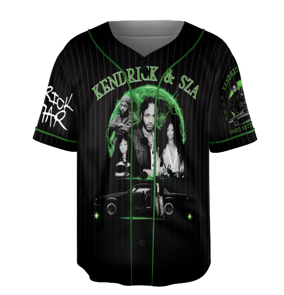 Vintage Kendrick Lamar With SZA Jersey, Kendrick Lamar Tour Shirt, SZA Tour Shirt - Image 5