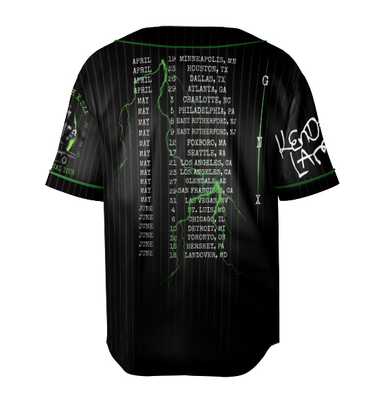 Vintage Kendrick Lamar With SZA Jersey, Kendrick Lamar Tour Shirt, SZA Tour Shirt - Image 6