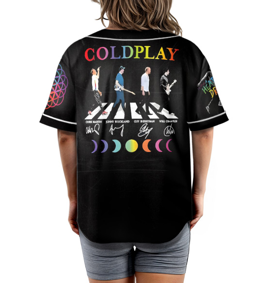 Coldplay Fan Tour Jersey 2025, Classic Graphic Music Band Tee - Image 4