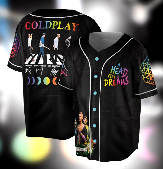 Coldplay Fan Tour Jersey 2025, Classic Graphic Music Band Tee