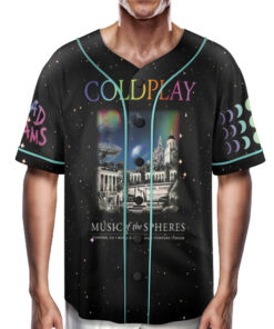 Alternative view of Coldplay Music of the Spheres Tour 2025 jersey