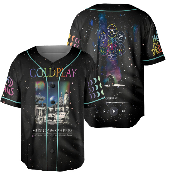 Coldplay Music of the Spheres Tour 2025 jersey - Image 6