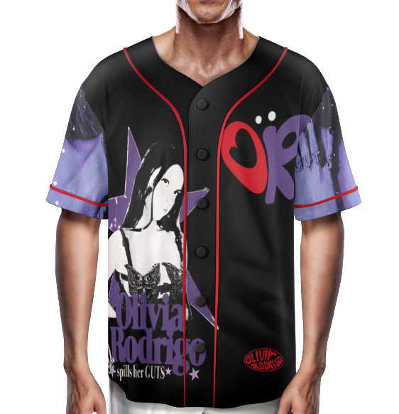 Olivia Rodrigo Sour Jersey, OR Album Tracklist Hoodie Concert jersey - Image 2