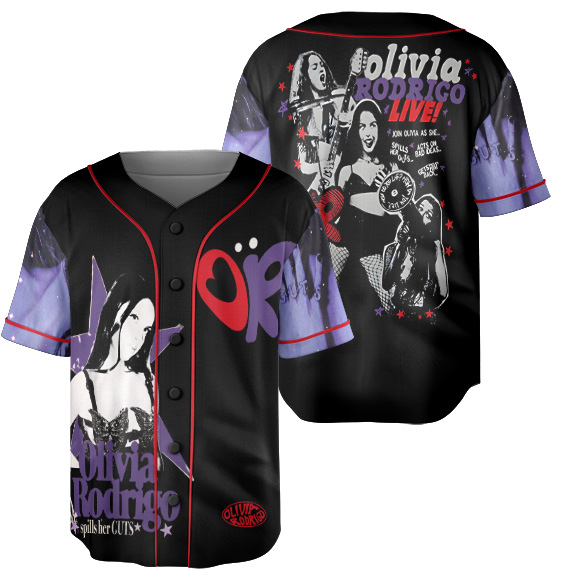 Olivia Rodrigo Sour Jersey, OR Album Tracklist Hoodie Concert jersey - Image 4